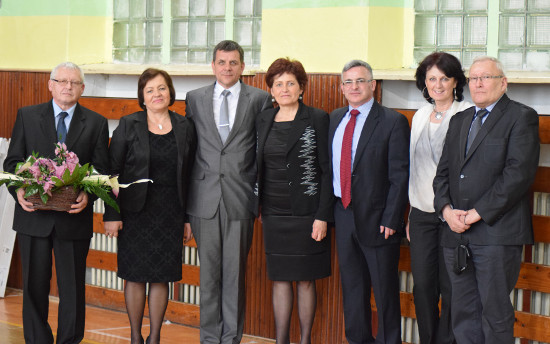 vedenie školy so zástupcami družobnej školy z Poľska