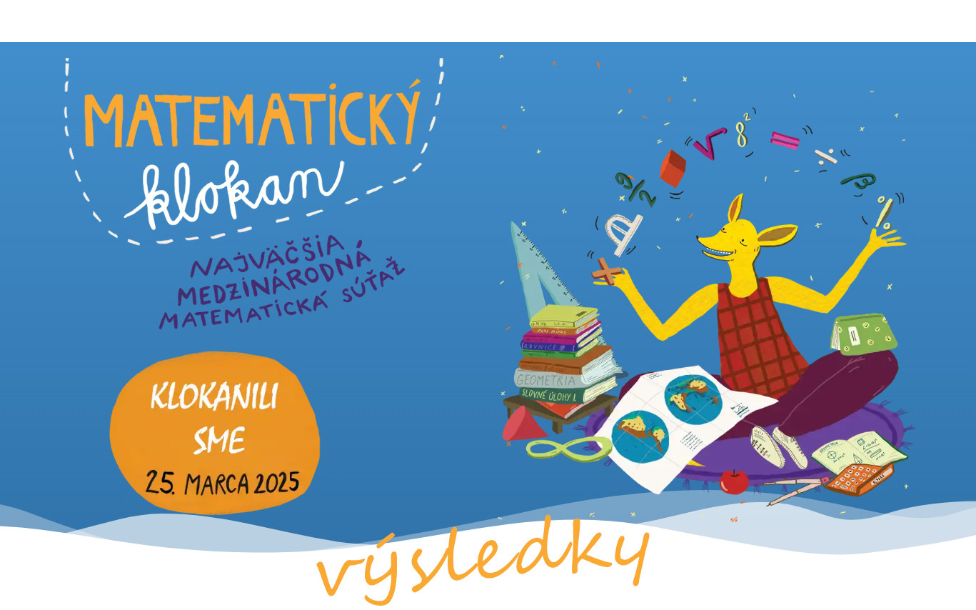 Výsledky matematickej súťaže KLOKAN 2025